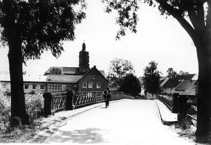 Die Fuldabrücke im Jahr 1975